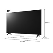 LG OLED A1 48" 4K Smart TV, OLED48A16LA