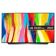 LG OLED evo C2 48 inch TV 2022, OLED48C24LA