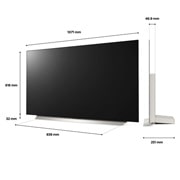 LG OLED evo C2 48 inch TV 2022, OLED48C26LB