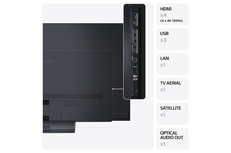 LG OLED evo C3 55 inch 4K Smart TV 2023, OLED55C36LC