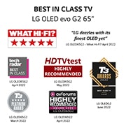 LG OLED evo Gallery Edition G2 65 inch 4K Smart TV 2022, OLED65G26LA