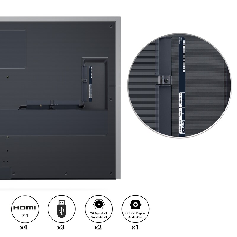 LG OLED evo Gallery Edition G2 65 inch 4K Smart TV 2022, OLED65G26LA