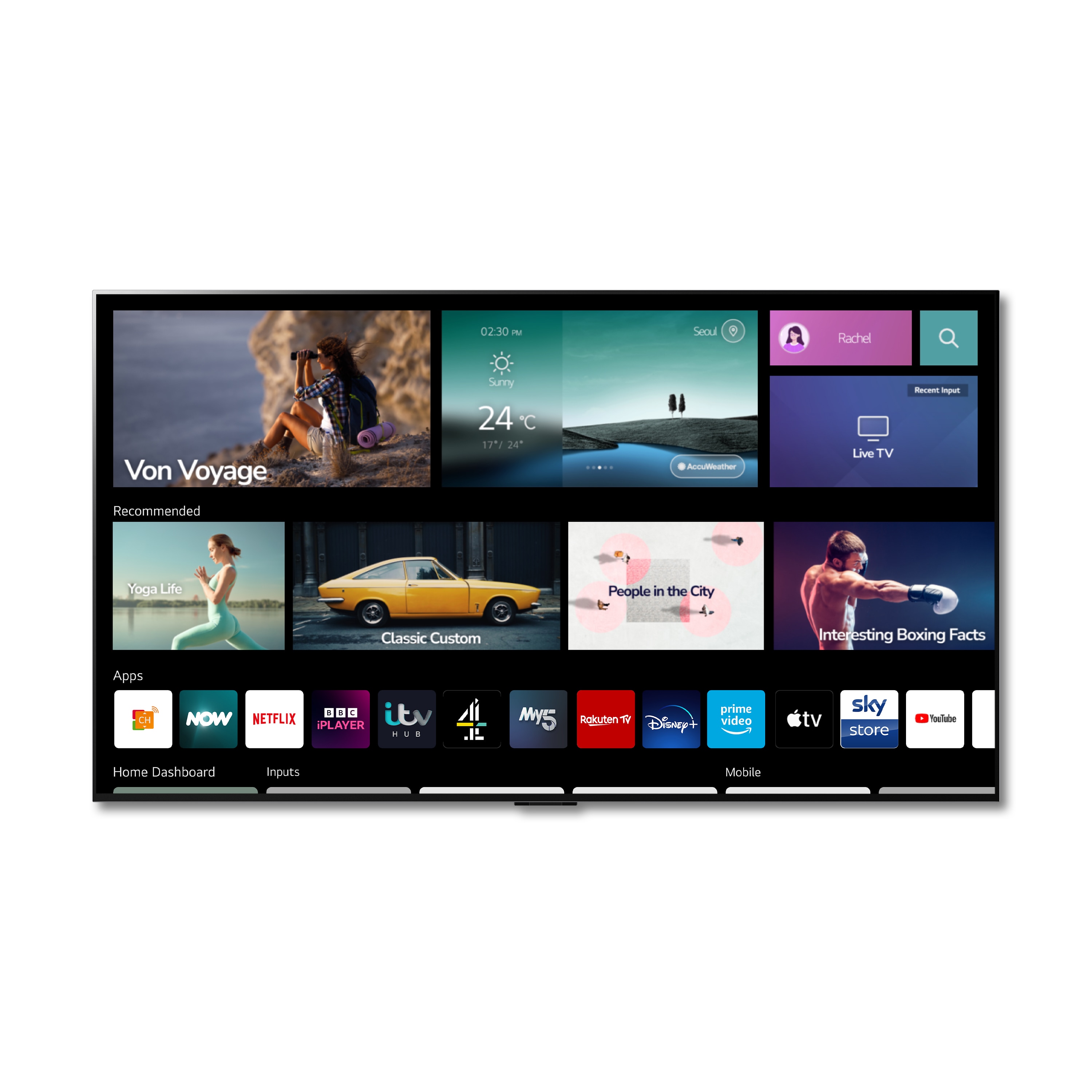 LG OLED evo Gallery Edition G2 65 inch 4K Smart TV 2022, OLED65G26LA