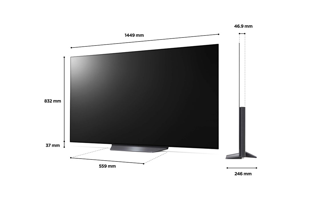 LG OLED B2 77 inch TV 2022, OLED77B26LA