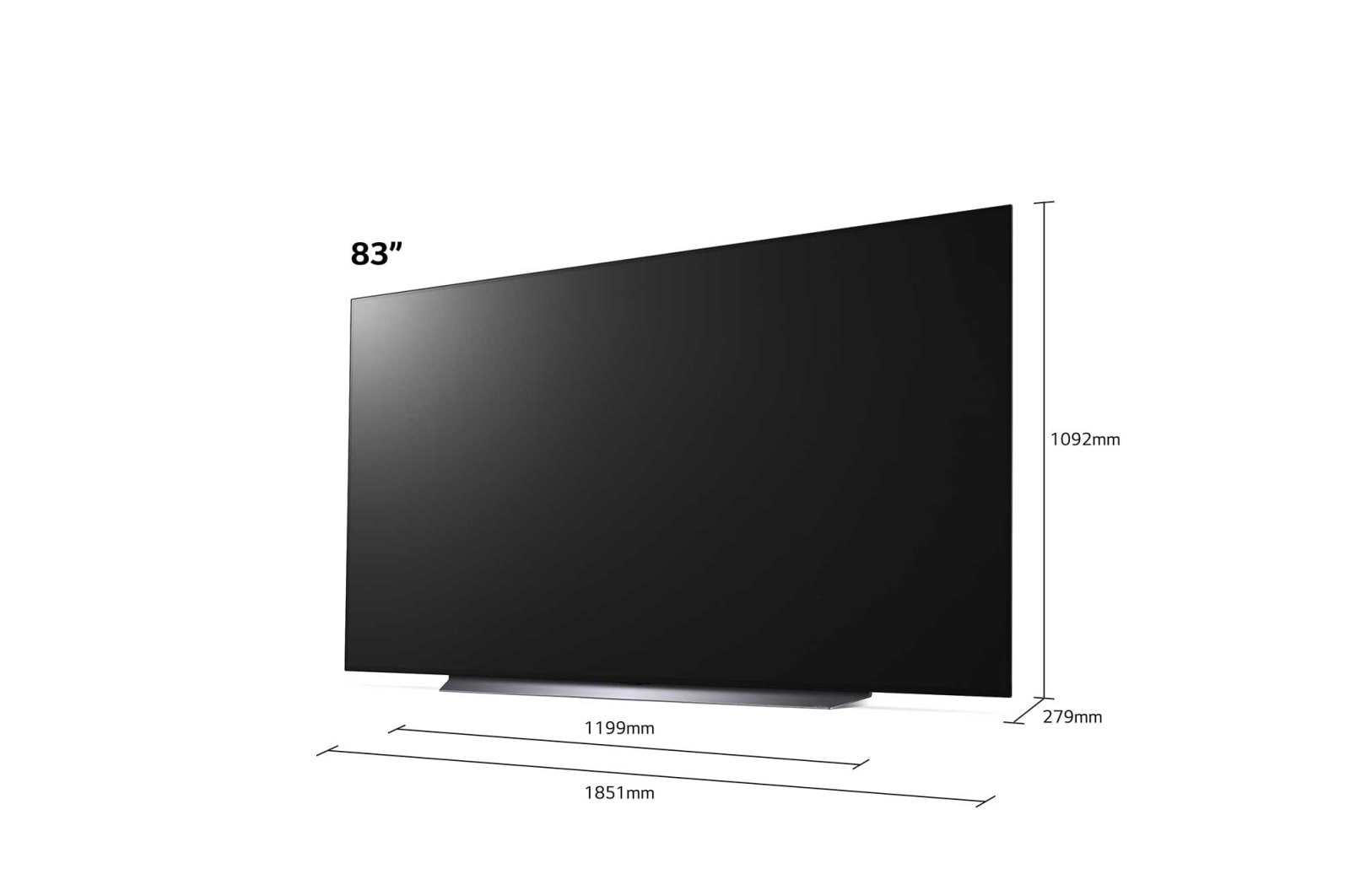 LG OLED C1 83" 4K Smart TV, OLED83C14LA