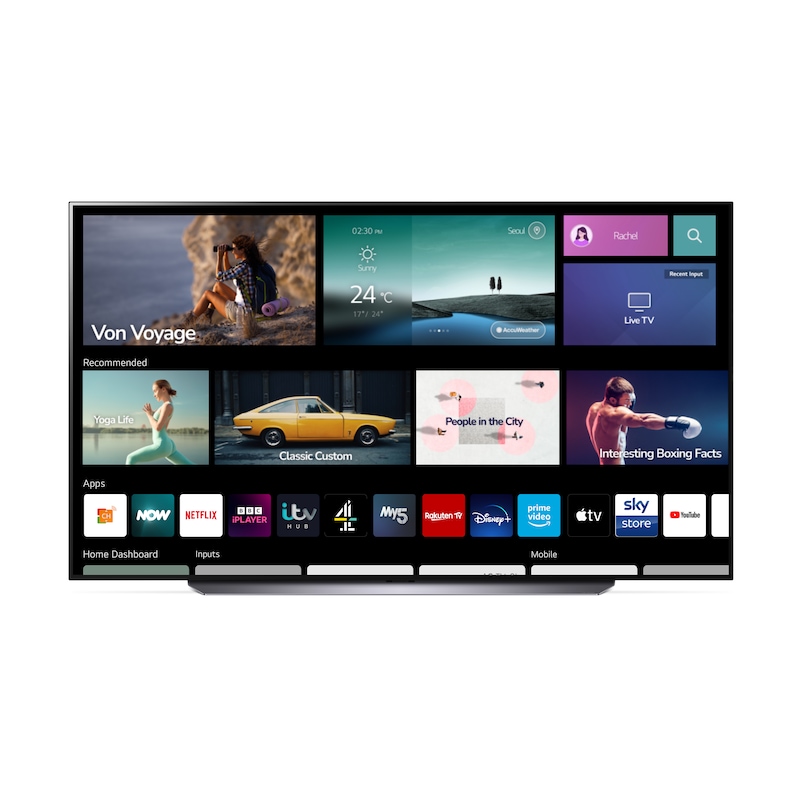LG OLED evo C2 83 inch TV 2022, OLED83C24LA