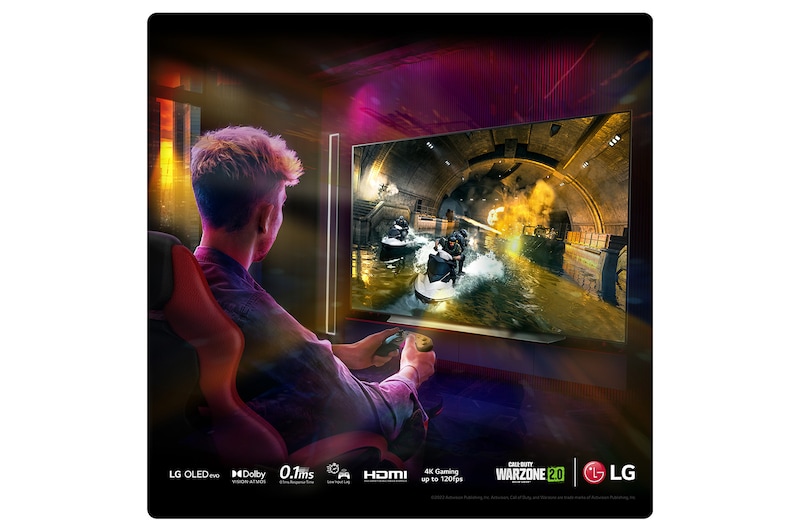 LG OLED evo C3 83 inch 4K Smart TV 2023, OLED83C34LA