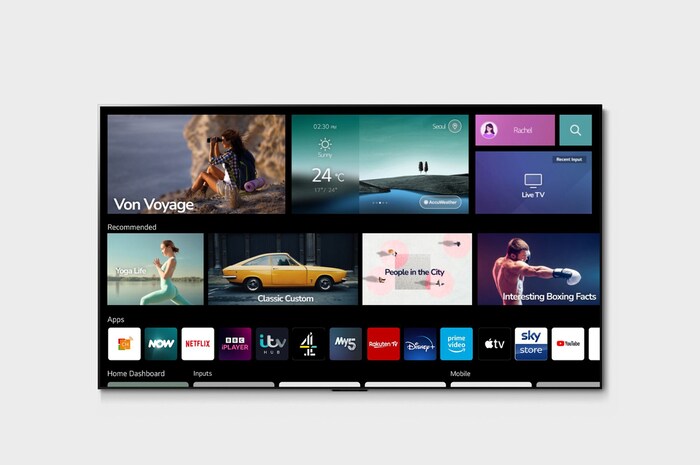 LG OLED evo Gallery Edition G2 83 inch 4K Smart TV 2022, OLED83G26LA