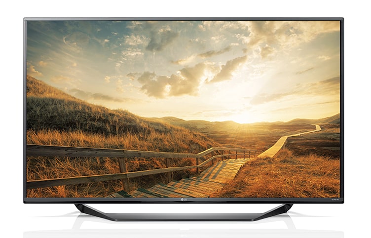 Front view of 40&#34; LG ULTRA HD 4K TV 40UF675V