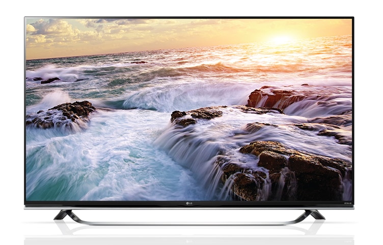 Front view of 55&#34; LG ULTRA HD 4K TV 55UF850V