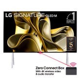 World’s First True Wireless TV 97 inch LG SIGNATURE OLED M3 with 4K 120Hz Video & Audio Transfer 