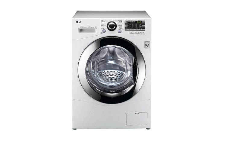 Front view of 9KG/6KG WASHER DRYER WITH 6 MOTION DD F14A8RD
