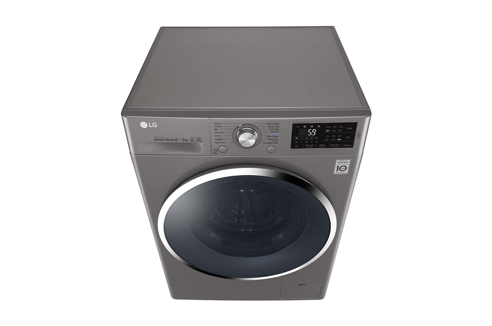 LG 8/5 KG Condensor Washer Dryer with multiple Wash Programs and Smart ThinQ™ connectivity, F4J6AM2S