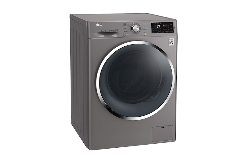 LG 8/5 KG Condensor Washer Dryer with multiple Wash Programs and Smart ThinQ™ connectivity, F4J6AM2S