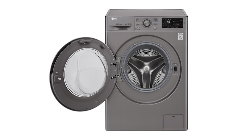 LG 8/4 KG Condensor Washer Dryer with multiple Wash Programs and Smart ThinQ™ connectivity, F4J6AM8S