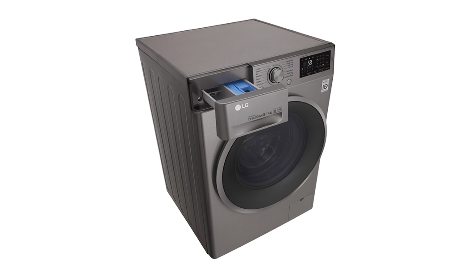 LG 8/4 KG Condensor Washer Dryer with multiple Wash Programs and Smart ThinQ™ connectivity, F4J6AM8S