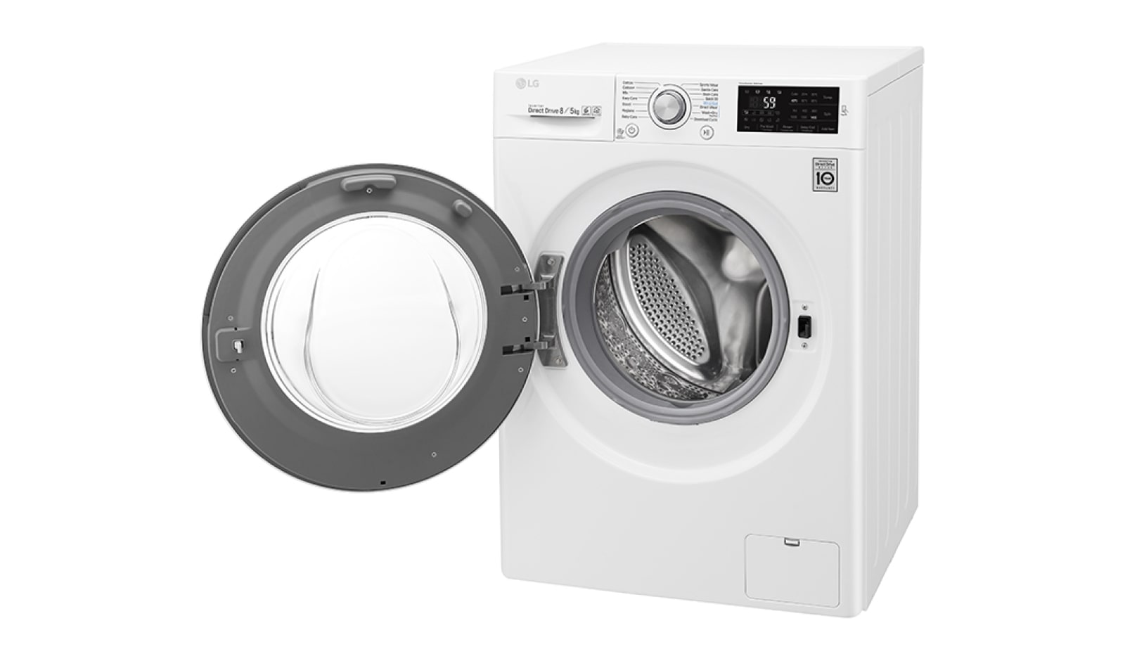 LG 8/5 KG Condensor Washer Dryer with multiple Wash Programs and Smart ThinQ™ connectivity, F4J6TM1W