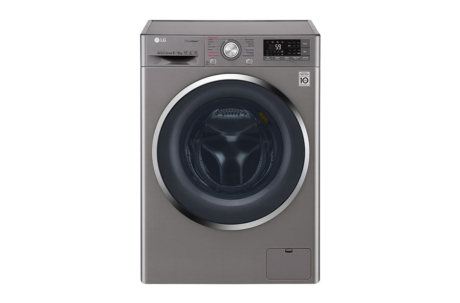 9 6 KG Smart Eco Hybrid Washer Dryer with True Steam technology