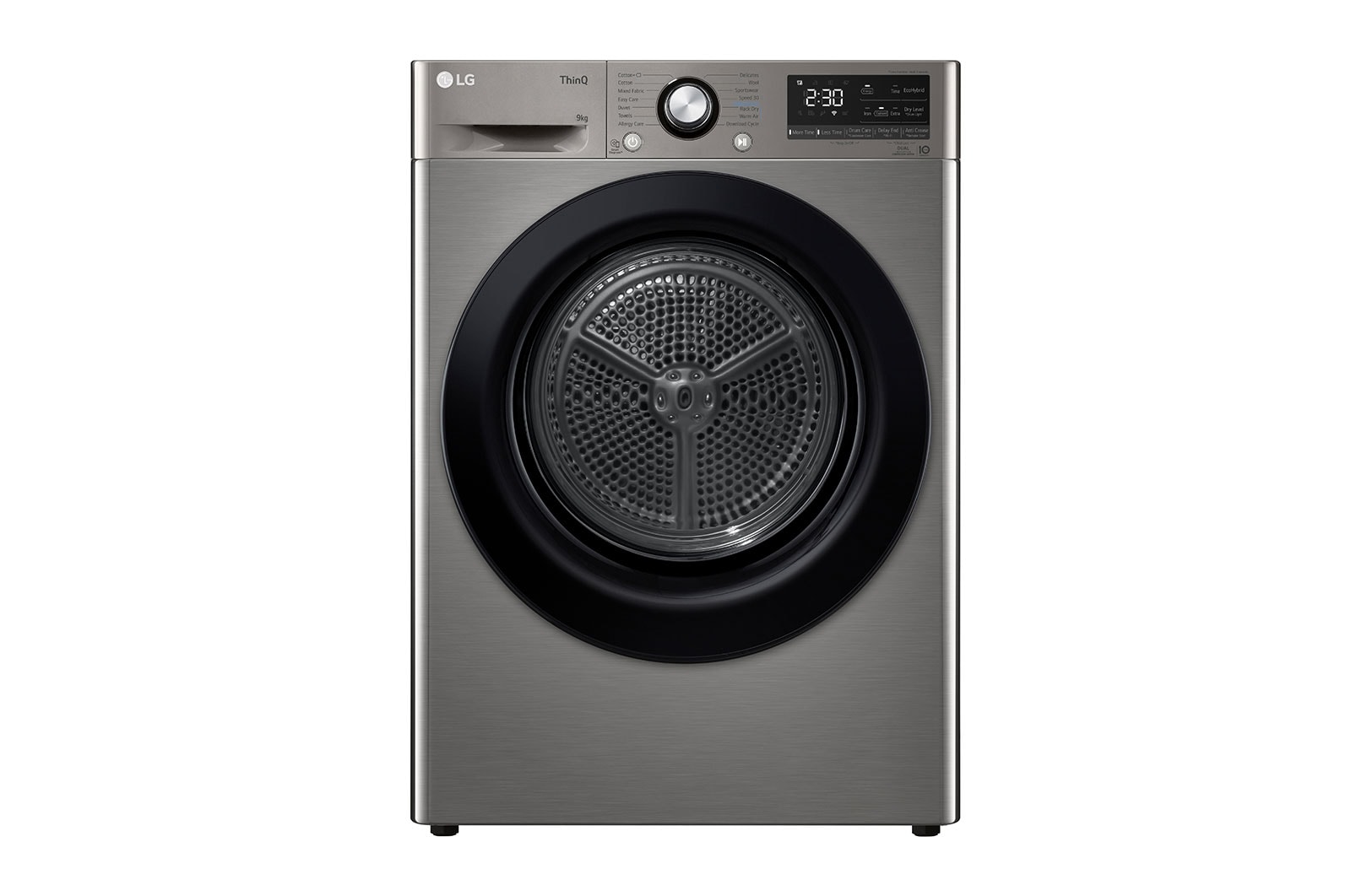 LG Dual Inverter Heat Pump™ Tumble Dryer | 9kg | Graphite, FDM309S