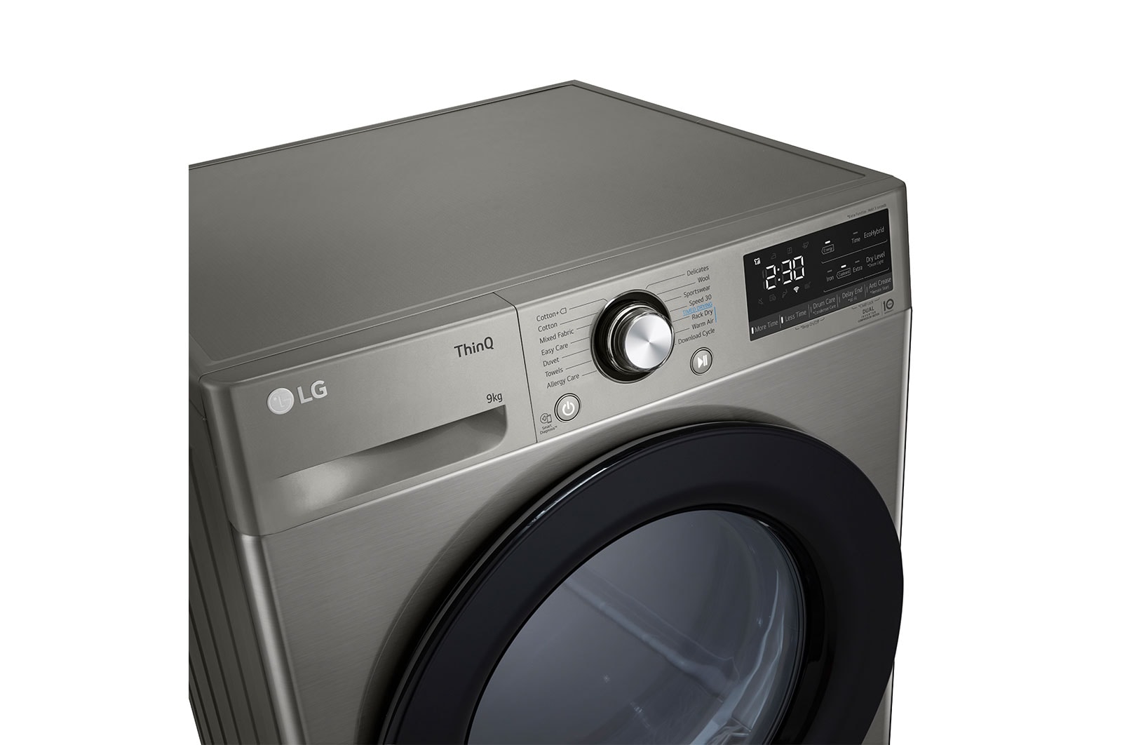 LG 9kg DUAL Inverter HeatPump Dryer Graphite A++, FDM309S