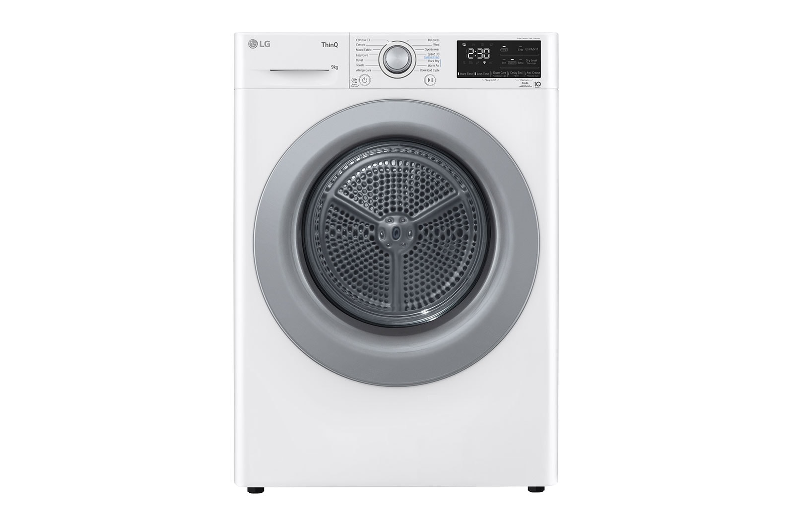 LG Dual Inverter Heat Pump™ Tumble Dryer | 9kg | White, FDM309W