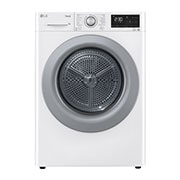 Front view of 9kg DUAL Inverter HeatPump Dryer White A++(FDM309W)