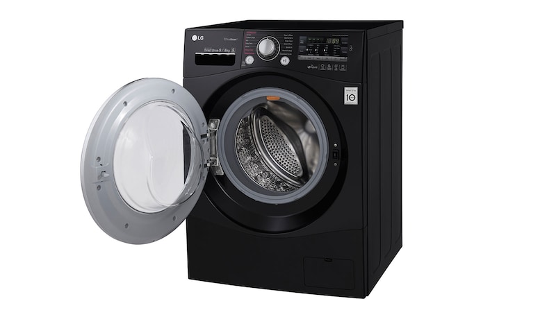 LG 9KG/6KG Eco Hybrid Washer Dryer with TRUESTEAM™ and 6 Motion DD, FH4A8FDH8N