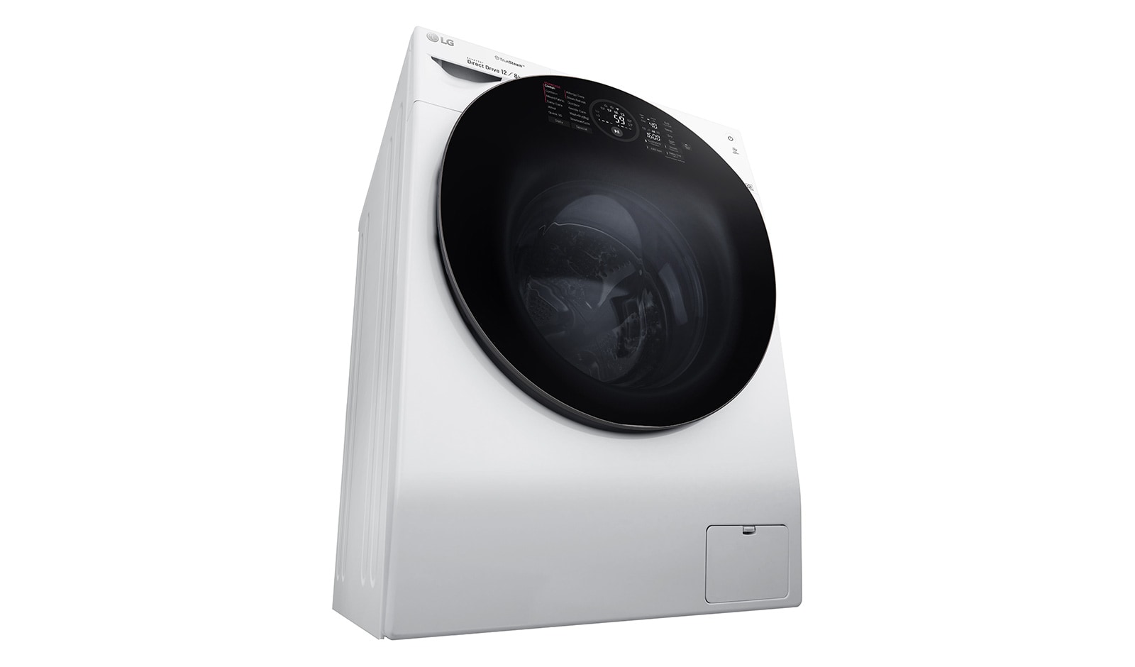 LG TrueSteam FH6G1BCH2N 12 8Kg 1600 Spin Washer Dryer White FH6G1BCH2N LG UK