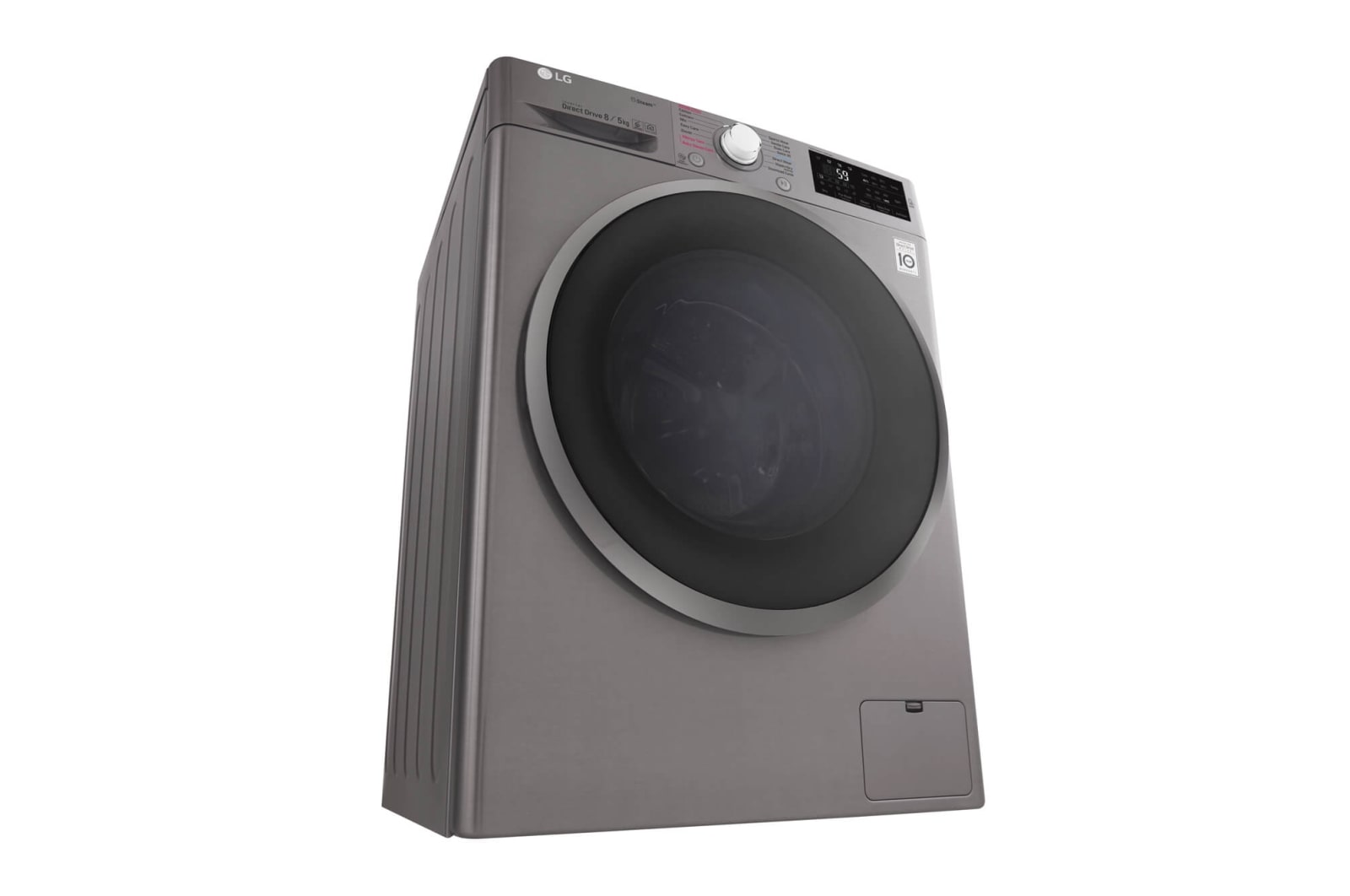 LG Steam™ FWJ685SS 8/5Kg 1400 Spin Washer Dryer – Graphite, FWJ685SS