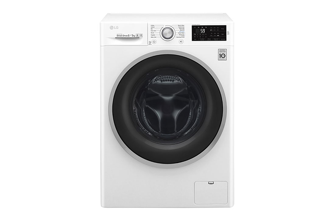 LG Direct Drive™ FWJ685WN 8/5Kg 1400 Washer Dryer – White - FWJ685WN LG UK