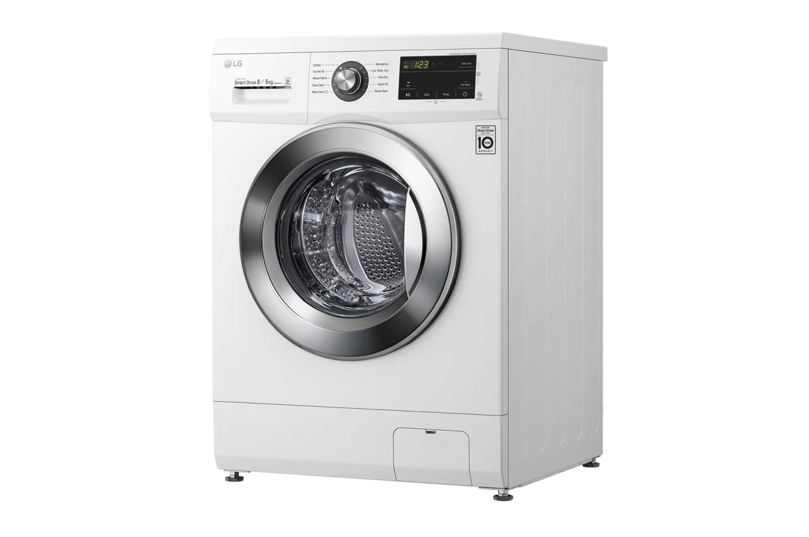 LG 8/5kg Washer Dryer White LG Direct Drive™, FWMT85WE