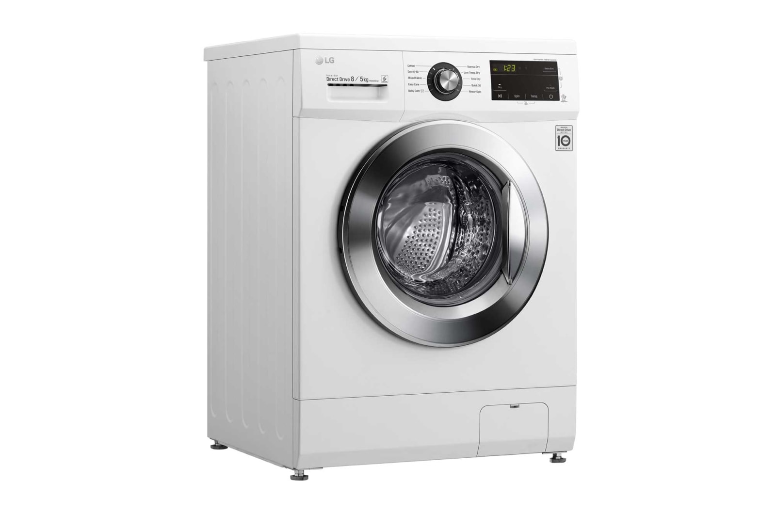 LG 8/5kg Washer Dryer White LG Direct Drive™, FWMT85WE