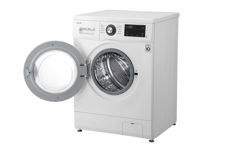 LG 8/5kg Washer Dryer LG Direct Drive™, White, FWMT85WE