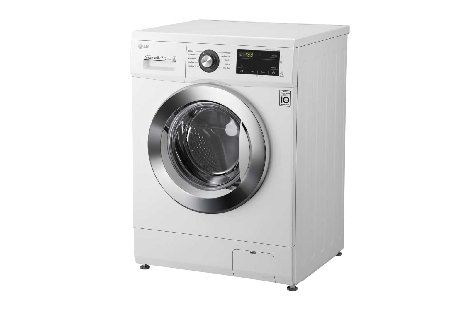 LG 8/5kg Washer Dryer White LG Direct Drive™, FWMT85WE