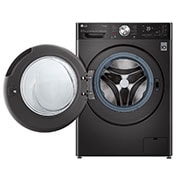 LG Turbowash360™ | 10.5kg / 7kg | Washer Dryer | 1400rpm | Black Steel, FWV1117BTSA