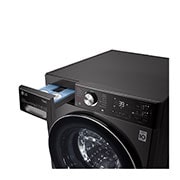 LG Turbowash360™ | 10.5kg / 7kg | Washer Dryer | 1400rpm | Black Steel, FWV1117BTSA