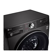 LG Turbowash360™ | 10.5kg / 7kg | Washer Dryer | 1400rpm | Black Steel, FWV1117BTSA