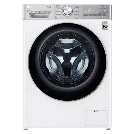LG Turbowash360 10.5kg 7kg 1400rpm Washer Dryer White