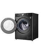 LG 12/8kg Washer Dryer Black Steel LG Turbowash360™, FWV1128BTSA