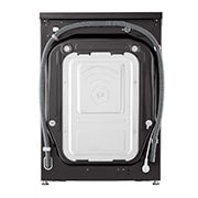 LG 12/8kg Washer Dryer Black Steel LG Turbowash360™, FWV1128BTSA