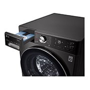 LG Turbowash360™ | 12kg / 8kg | Washer Dryer | 1400rpm |  Black Steel, FWV1128BTSA