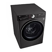 LG 12/8kg Washer Dryer Black Steel LG Turbowash360™, FWV1128BTSA