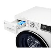 LG AIDD™ FWV585WS 8/5Kg 1400 Spin Washer Dryer – White, FWV585WS