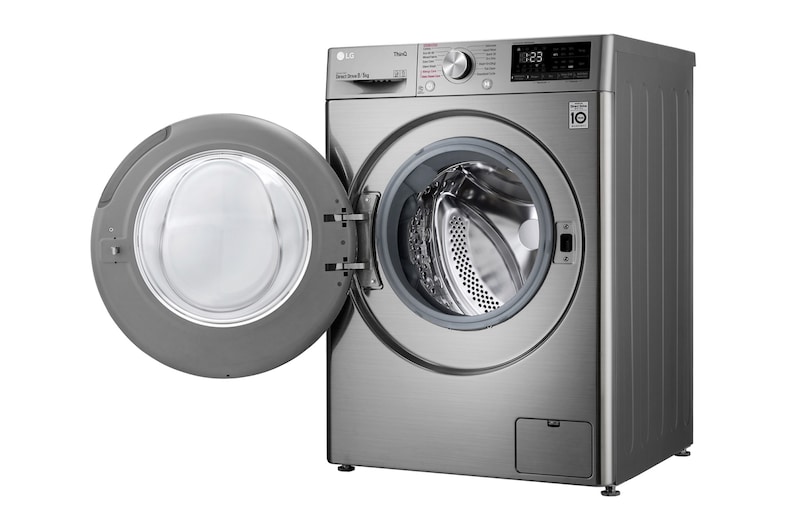 LG Steam™ FWV685SSE 8kg / 5kg, 1400rpm Washer Dryer - Graphite, FWV685SSE