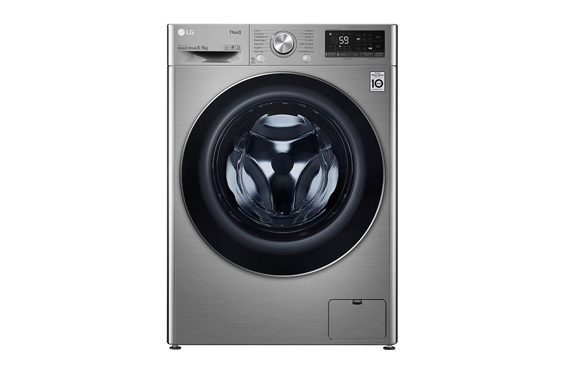 LG Turbowash™ | 8kg / 6kg | Spin Washer Dryer | 1400 | Graphite, FWV686STE