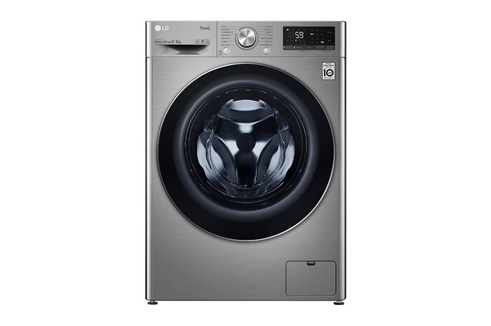 LG 8/6kg Washer Dryer LG Turbowash™, Graphite, FWV686STE