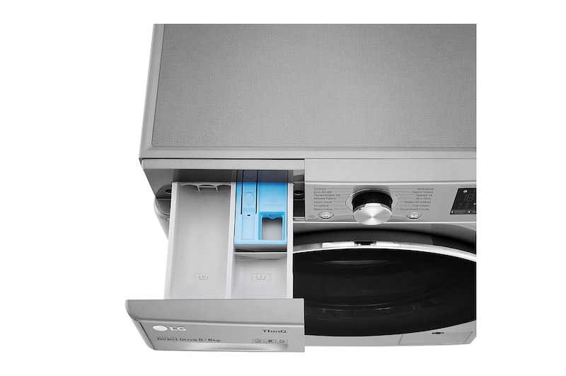LG 8/6kg Washer Dryer LG Turbowash™, Graphite, FWV686STE