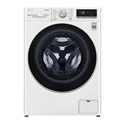 Front view of 8/6kg Washer Dryer White LG Turbowash™(FWV686WTE)