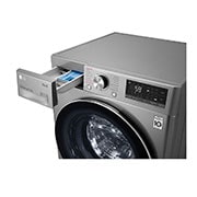 LG Steam™ | 9kg / 6kg | Washer Dryer | 1400rpm | Graphite, FWV696SSE