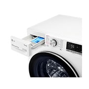 LG 9/6kg Washer Dryer White Steam™, FWV696WSE